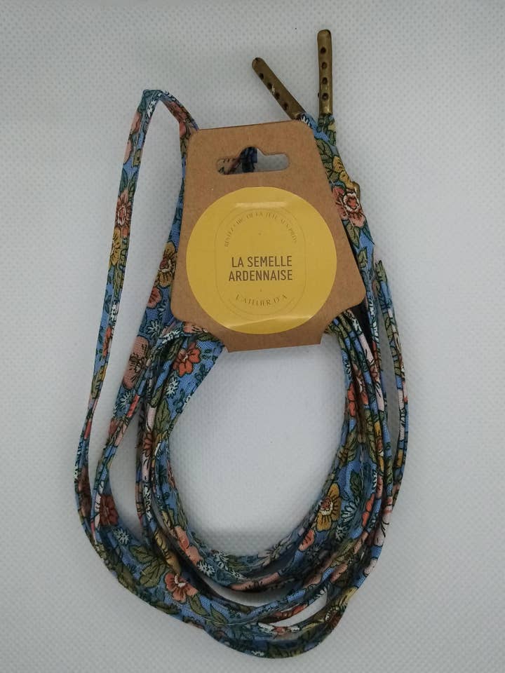 Printed laces for wholesale by La Semelle Ardennaise