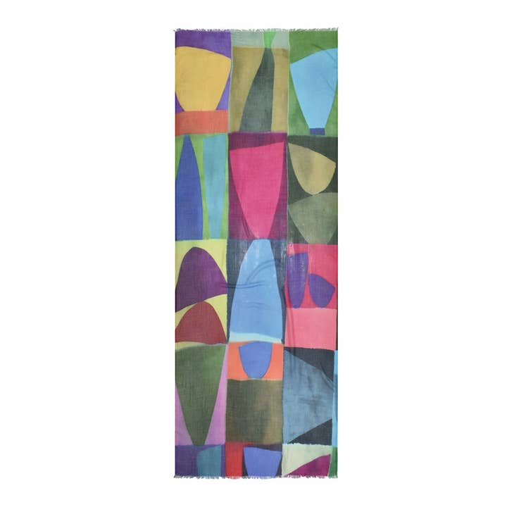 Virudo Colorblocking Modal Sjaal voor wholesale door Dupatta Designs