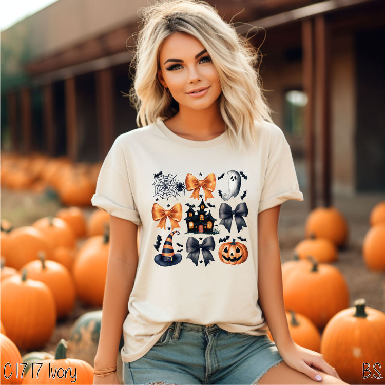 Bama Screens - Wholesale Sublimation Transfer - Halloween Coquette Collage #BS72253