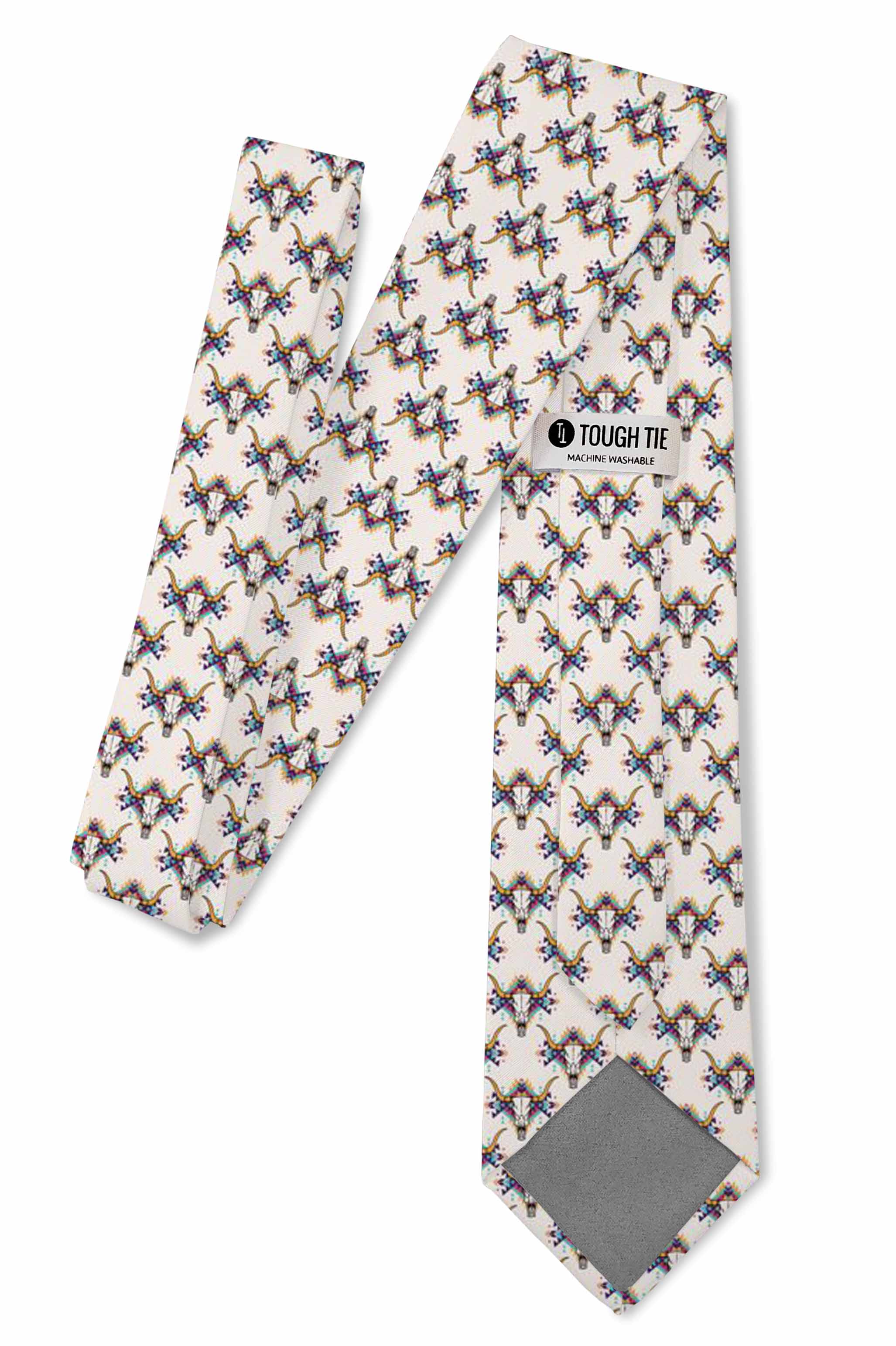 Tough Apparel - Wholesale Necktie - Men's - Longhorn - Southwest Longhorn Tie2