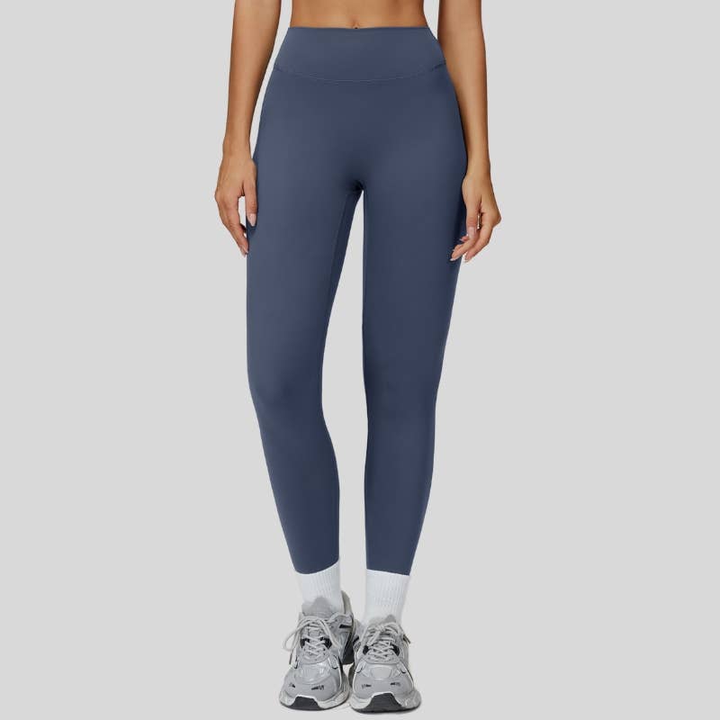 WONDERXFANS - Wholesale Athletic/Lounge Leggings - Women's - High-waisted V-neck leggings at the back0