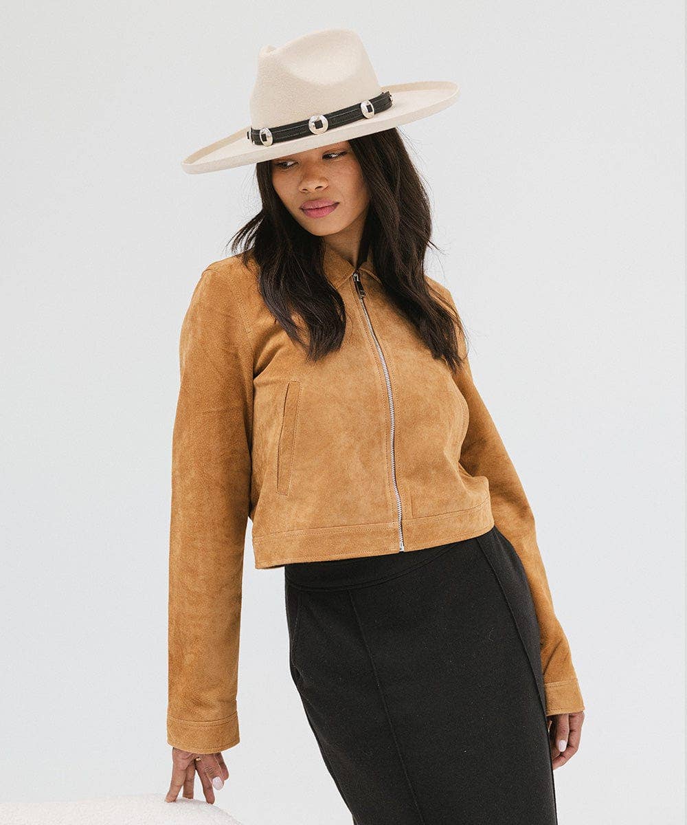 Gigi Pip - Wholesale Fedora - Women's - Amelia Pencil Brim Fedora7