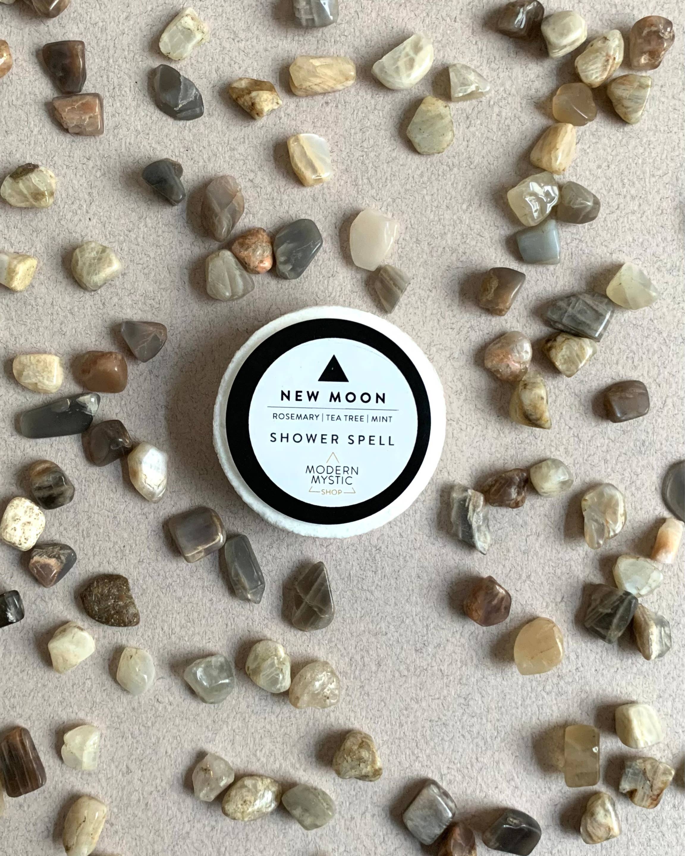 Modern Mystic Shop - Wholesale Shower Steamer/Bomb - New Moon Shower Spell