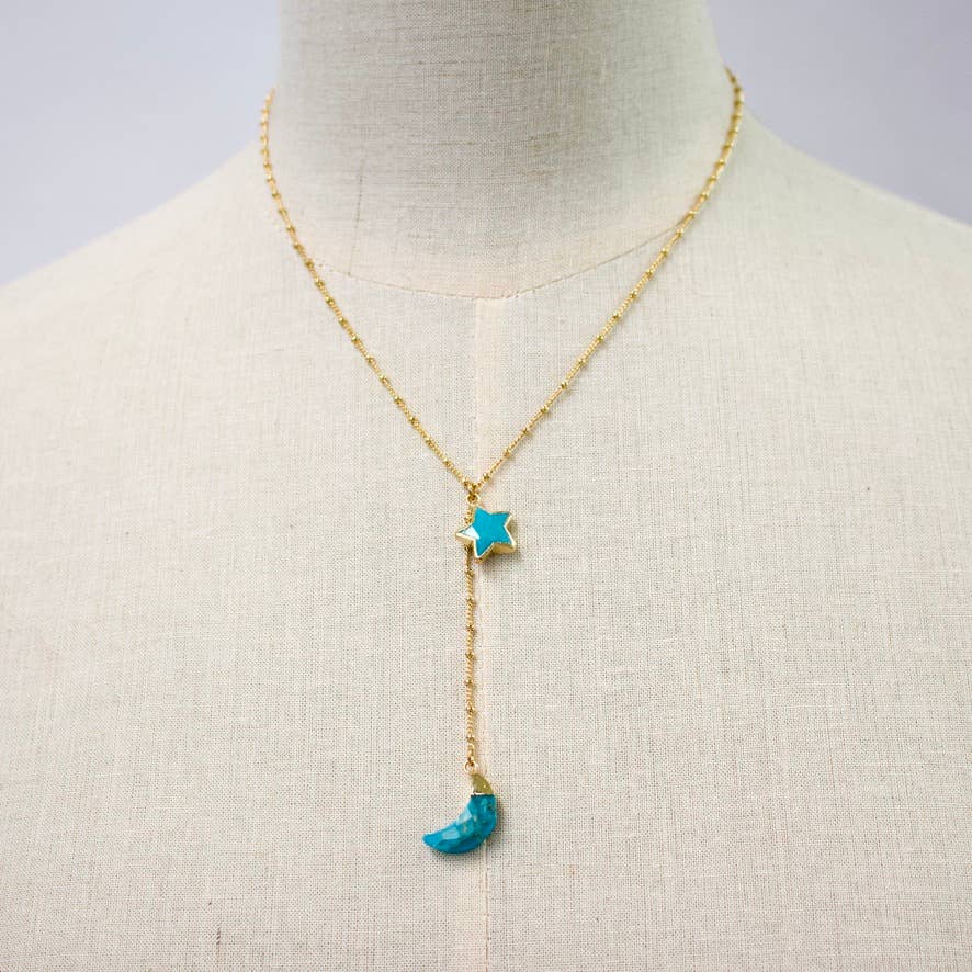 a.v. max - Wholesale Halskettinghanger - Over The Moon Stone Y-hals|Labradoriet|Citroen|Chalcedoon|WRM13