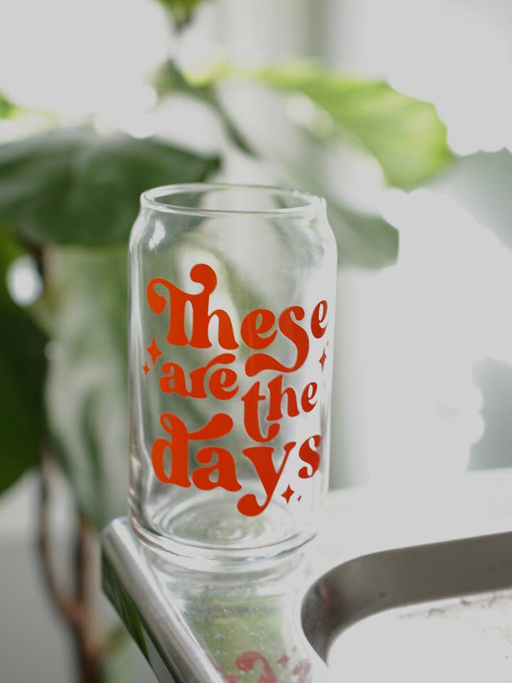 Motivational Glass Cup | Iced Coffee Glass for wholesale by Anissa Yanira Shop
