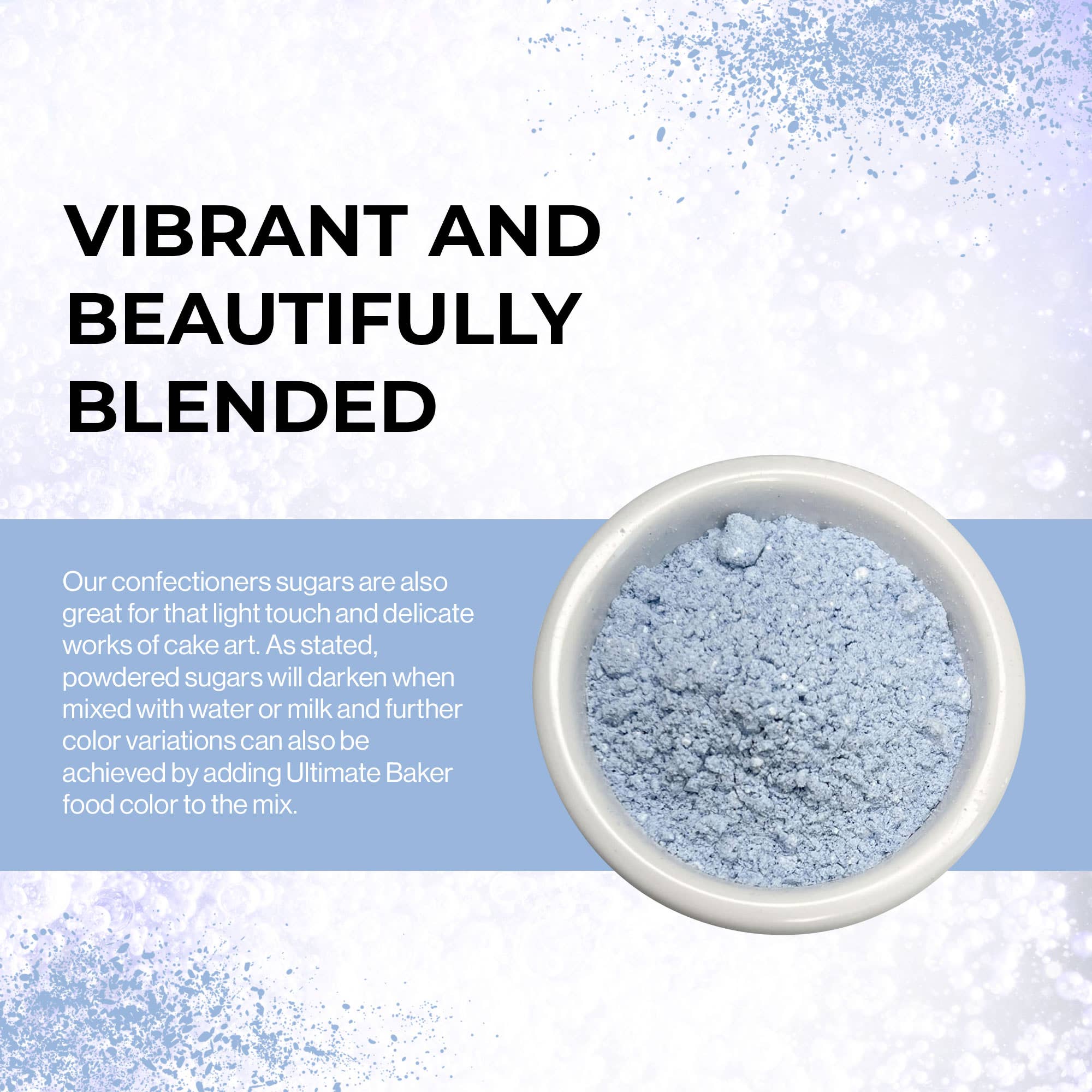 Ultimate Baker - Wholesale Sugar/Sweetener - Ultimate Baker Blue Powdered Sugar (1x1lb) 5