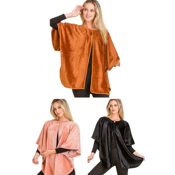 Velourfladdermuscape för wholesale av LA Jewelry Plaza