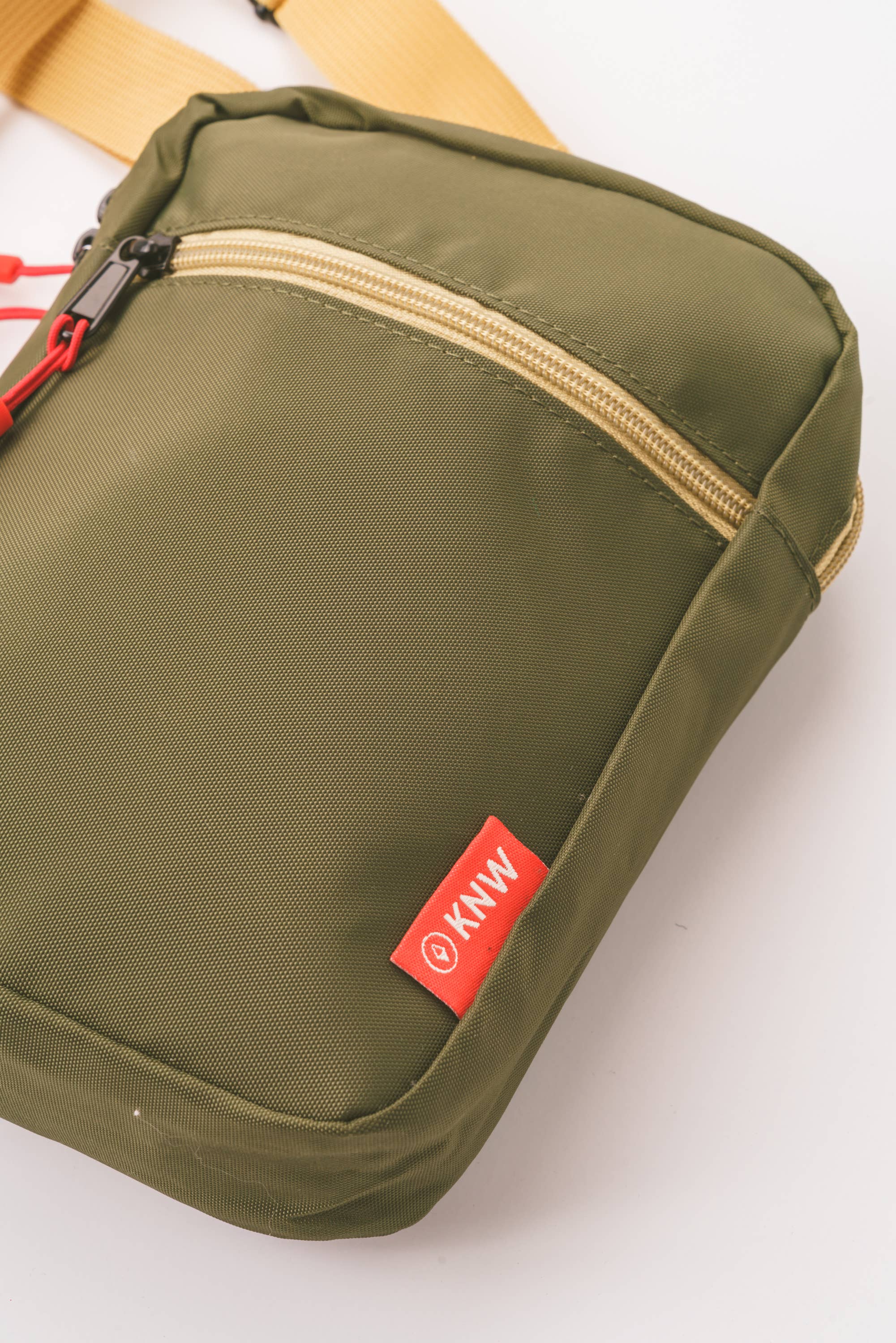 Keep Nature Wild - Wholesale Crossbody Bag - Unisex - Recycled Crossbody Bag | Olive/Khaki3