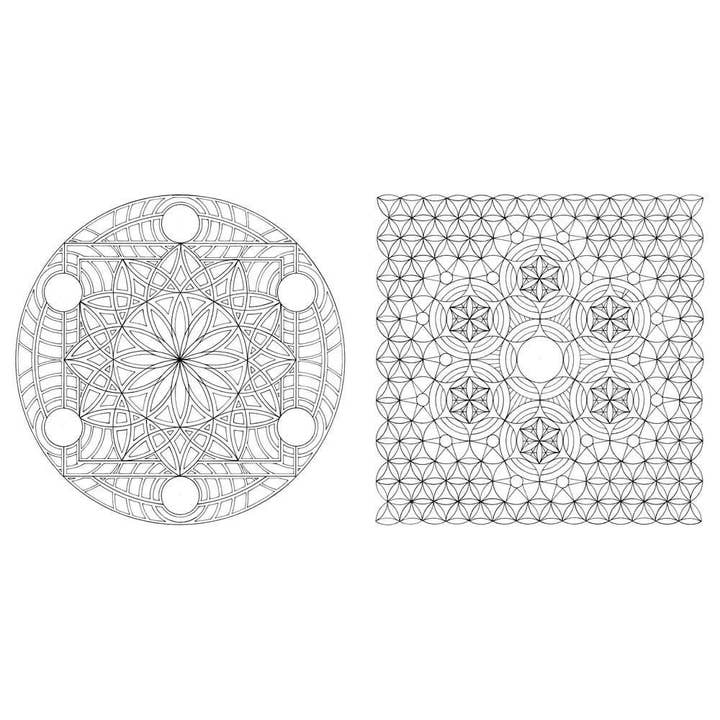 Hachette Book Group - Wholesale Coloring & Activity Book - Adult - The Golden Ratio Coloring Book: And Mathematical Patterns3