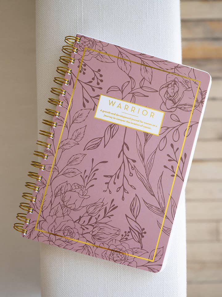 WARRIOR - Journal for Cancer Warriors for wholesale by Gather + Company