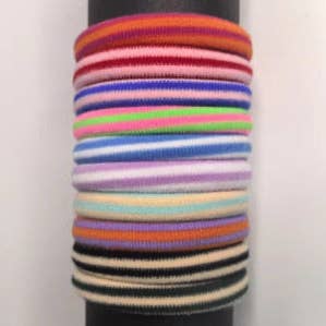 HERR&FRAUHEMPEL - Wholesale Hair Tie - Hair ties - Lulu | white - lilac