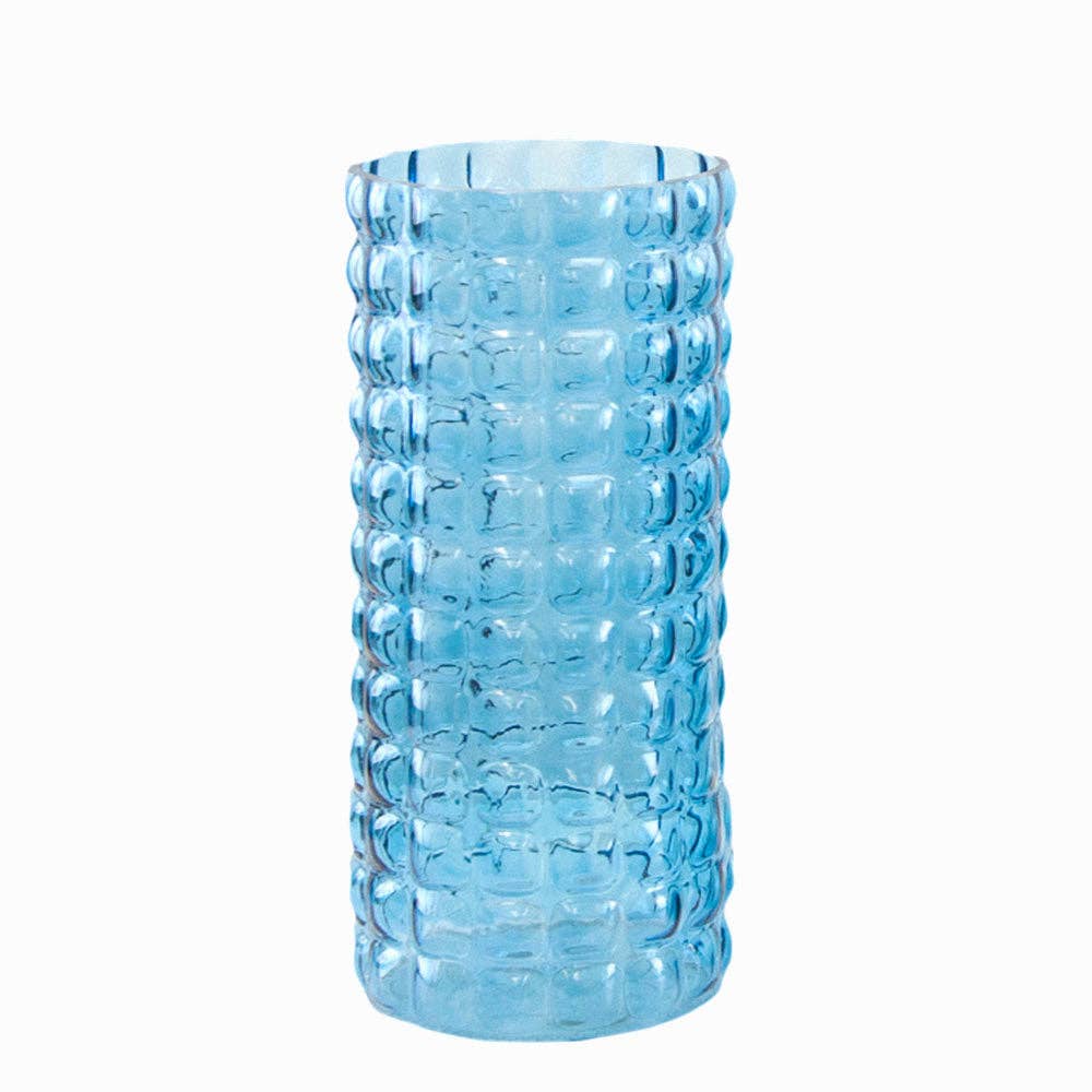 Galore Home - Wholesale Vase - Bubble Cylinder Vase (H-9.5" x D-4.35")0