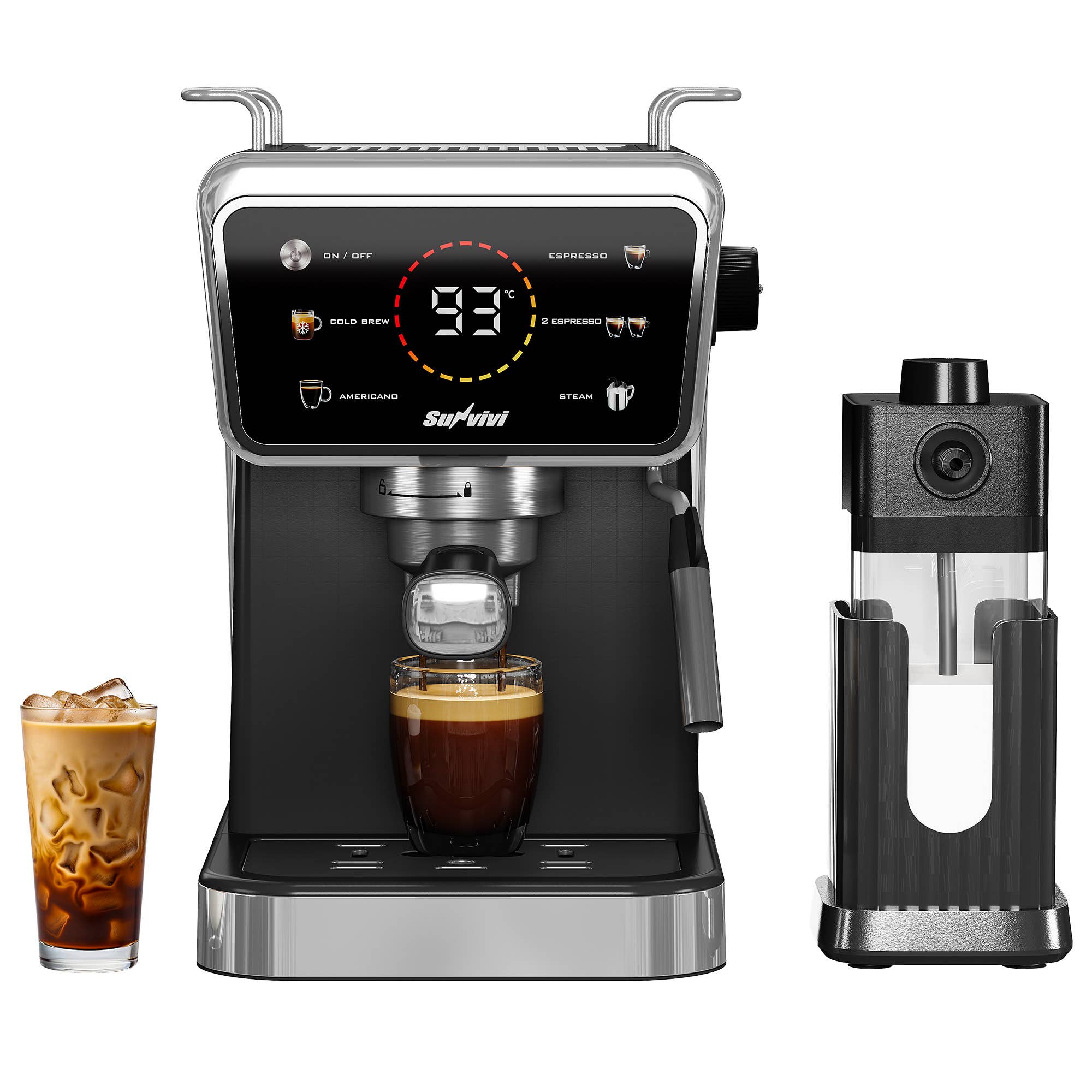 Heynemo - Wholesale Coffee Machine - 20 Bar Espresso Machine for Home and Office1
