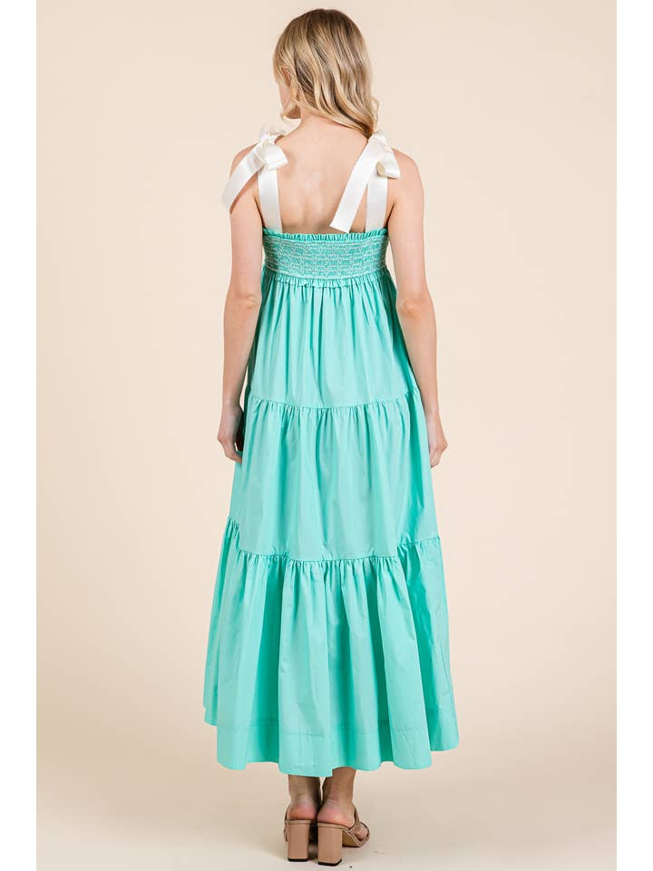 GeeGee x Lovelo - Vendita all'ingrosso Vestito - Donna - Abito midi plissettato a balze taglie comode, MD51552PL9