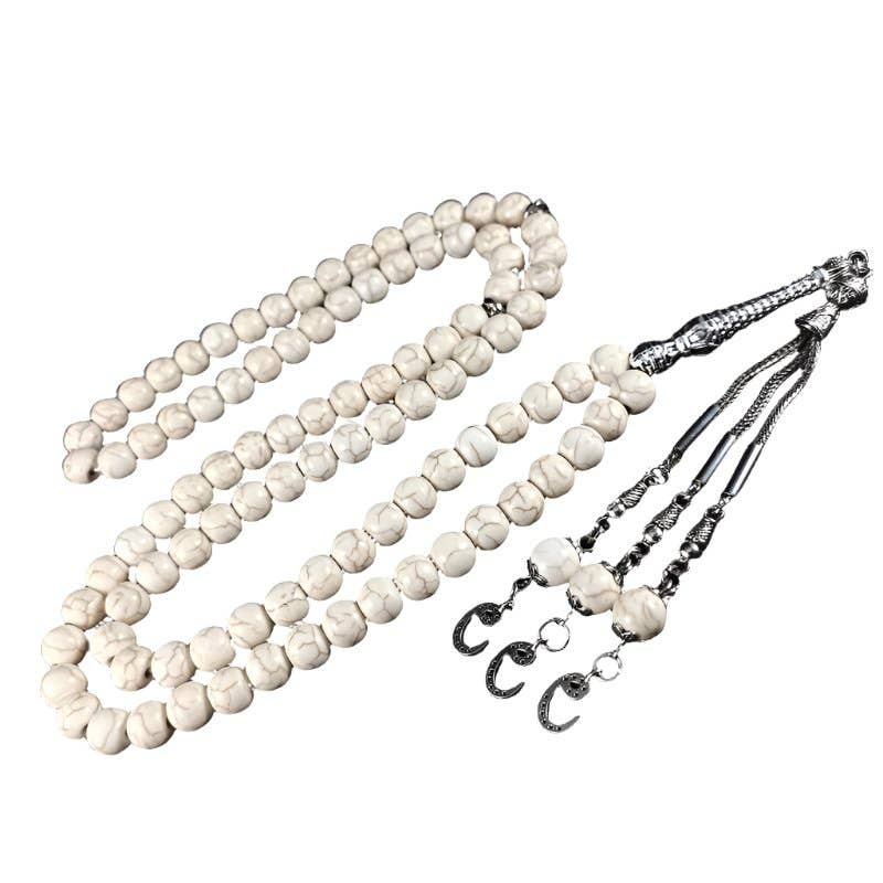 Aladdin - Wholesale Prayer Beads Necklace - Selderesi | 99 Beads 8mm Prayer Zikir Tasbih0