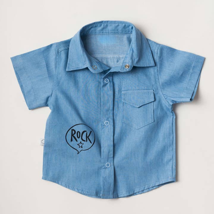 Chemise Rock Baby pour la vente par Woggiee