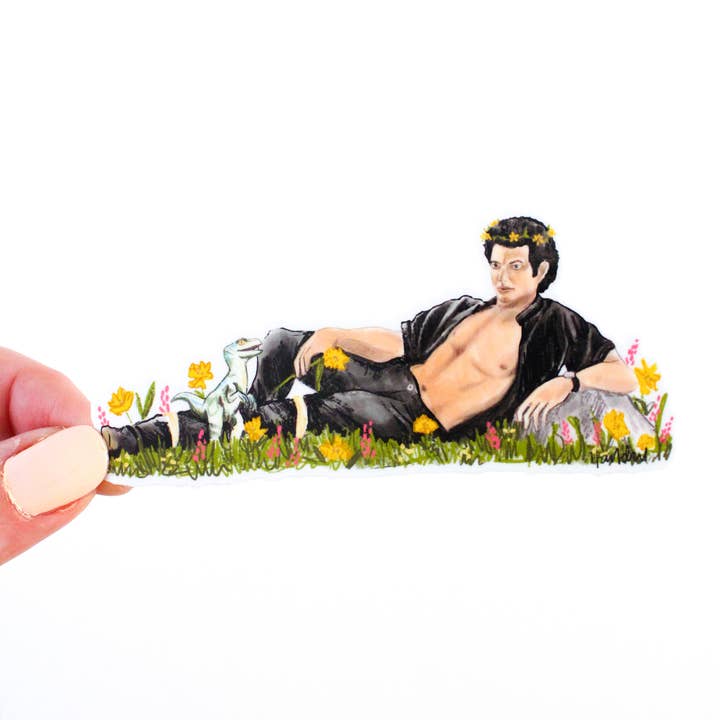 Amy Hartelust Art and Illustration - Wholesale Sticker - Jeff GoldBLOOM Viny Sticker