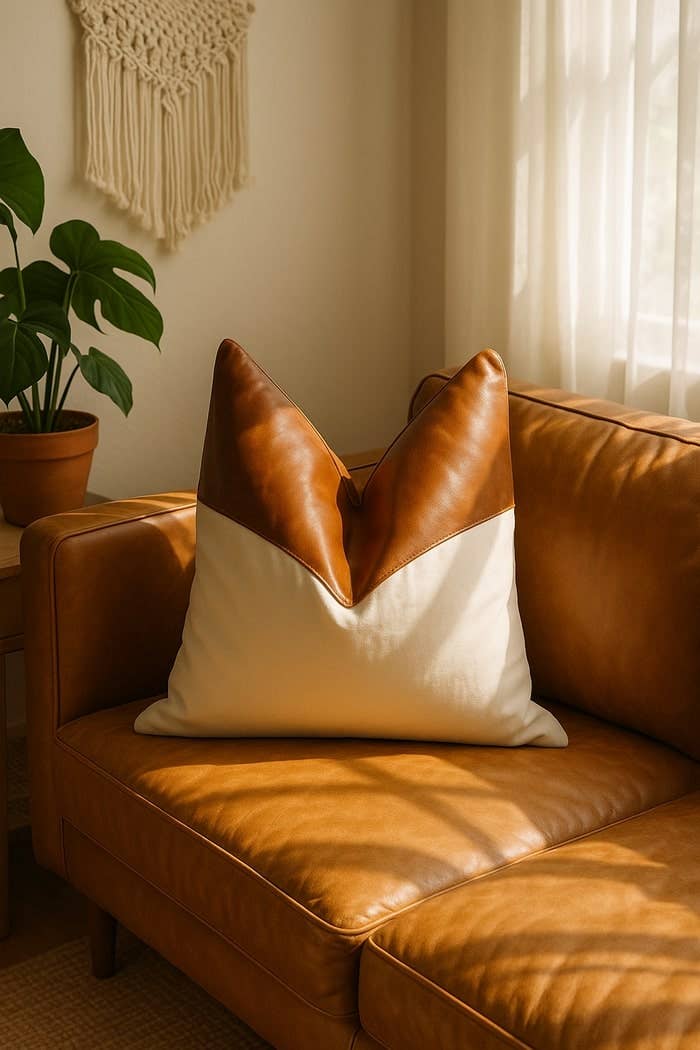 MLC – wholesale Throw pillow cover – Summer Lux Charm Leather Cushion Cover
