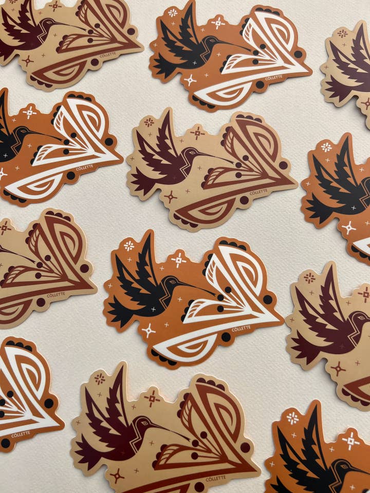 Hummingbird Decals for wholesale by Cōllette