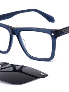 Optical Polarized Acetate Clip-on Frame Man G5902 C5 for wholesale by C.Rodríguez Eyewear