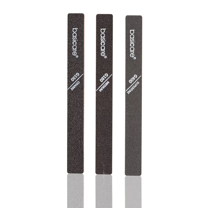 Flexi Pro Waterproof Silicone Carbide Nail files x3 for wholesale by basicare