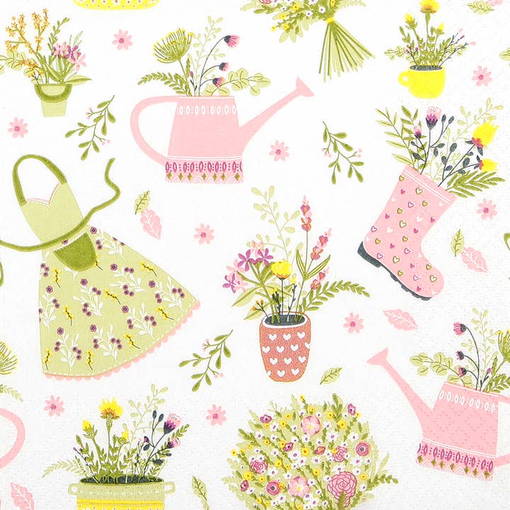 My Lovely Garden lunch napkins for wholesale by Home Fashion - Carl Dietrich GmbH