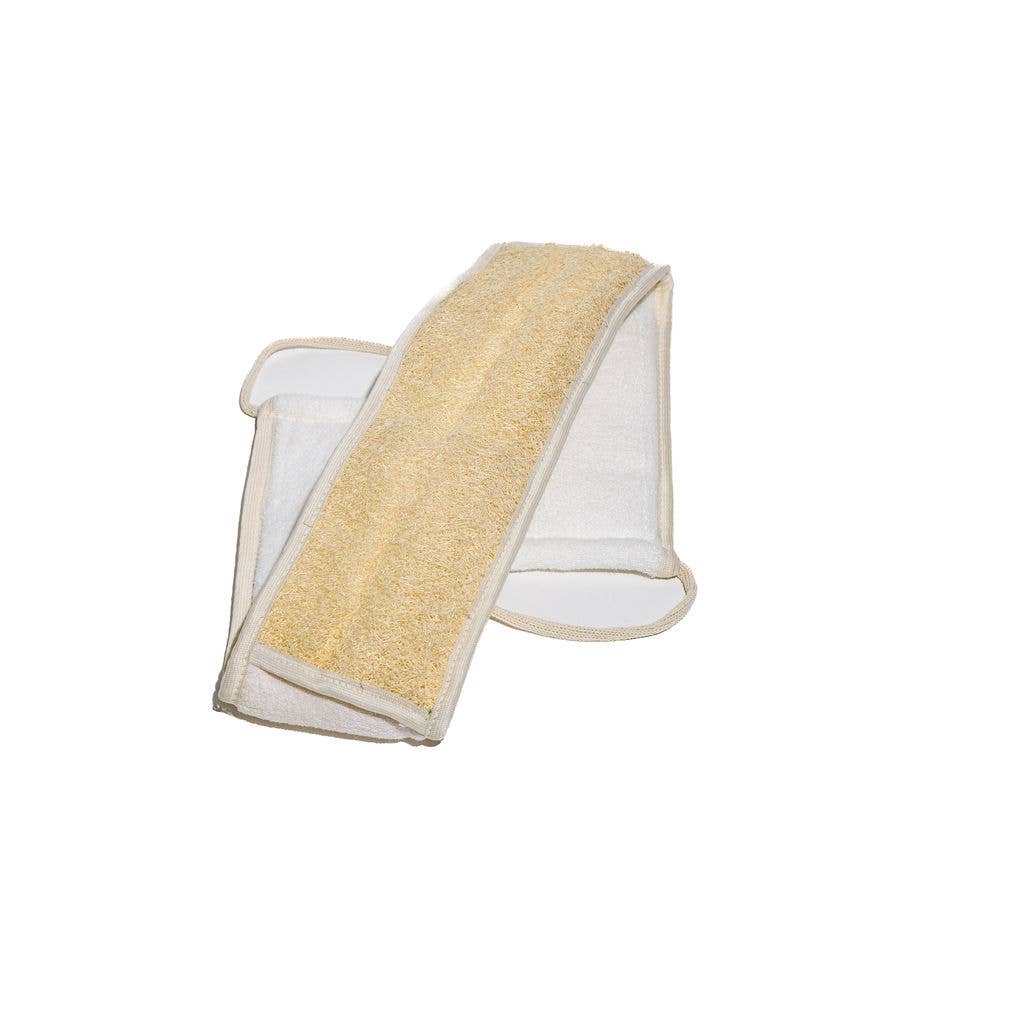 Appia Luffa - Venta al por mayor Esponja de lufa - Correa trasera de algodón y esponja egipcia1