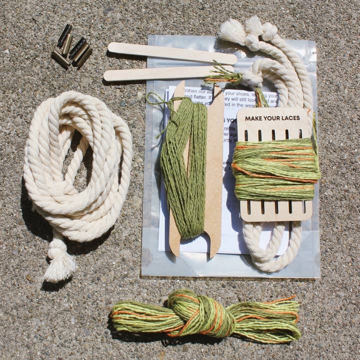 Flower Shoelace Kit for wholesale by Make Your Laces