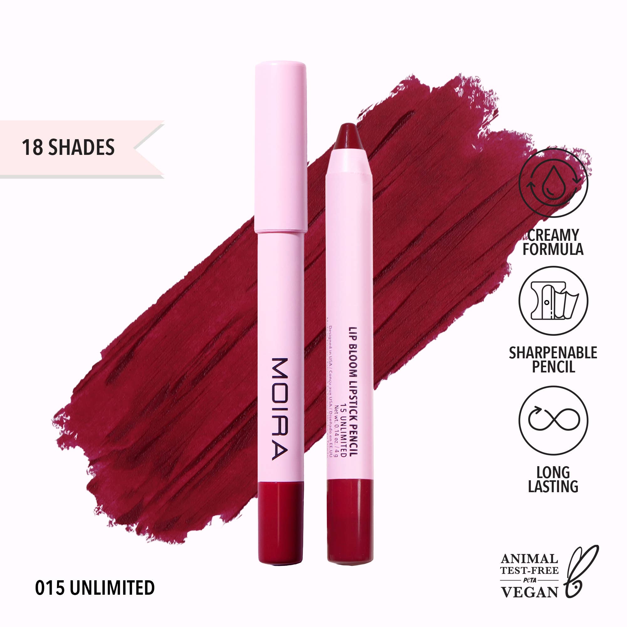 Moira Cosmetics - Wholesale Lipstick - Lip Bloom Lipstick Pencil14