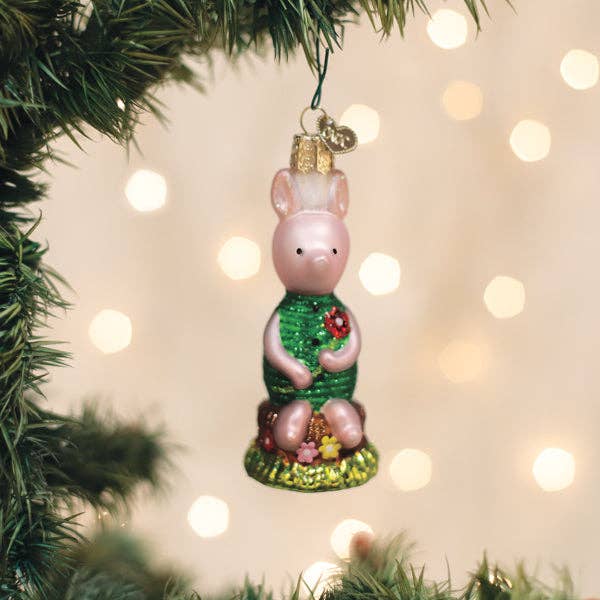 Old World Christmas - Wholesale Ornament - Piglet Ornament0