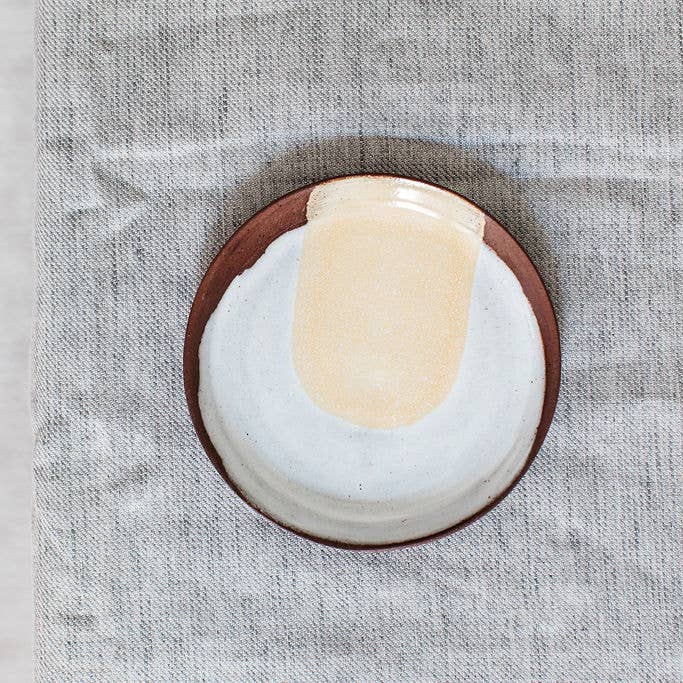 Silvia K Ceramics - Wholesale Jewelry Dish - Handmade Contemporary Terracotta Trinket Dish Tiny Plate11