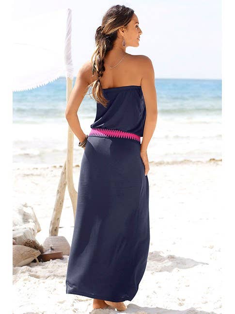 Lascana - Wholesale Dress - Women's - LASCANA Women's Bandeau Maxi Dress5