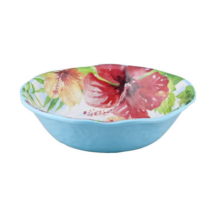 Bol en mélamine Hibiscus 7 1/2 po pour la vente par Supreme Housewares