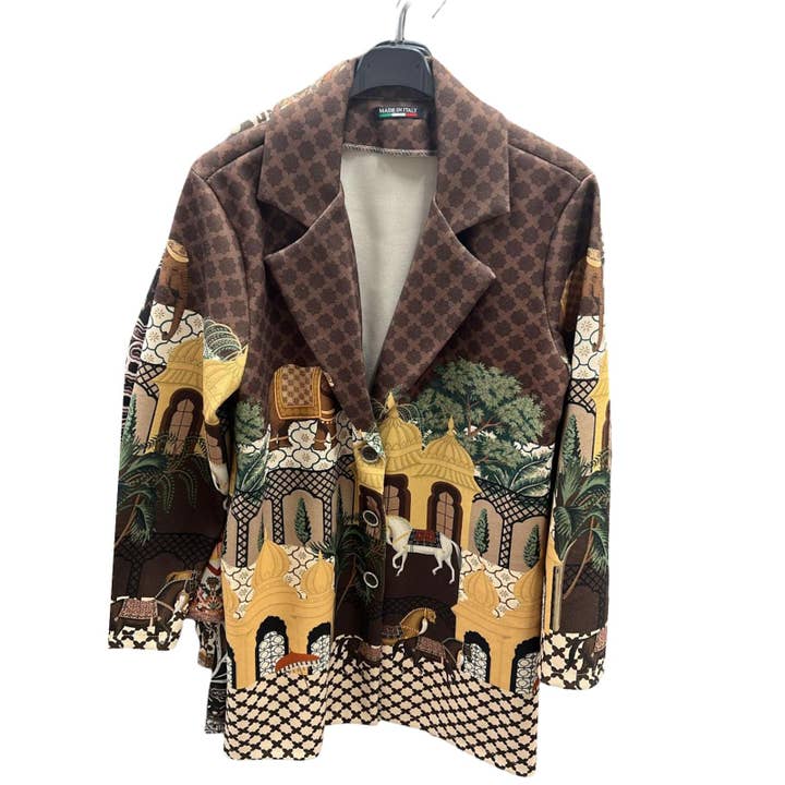 Damenmantel U-82517-25 für den Großhandel von CENTO UNO ITALY