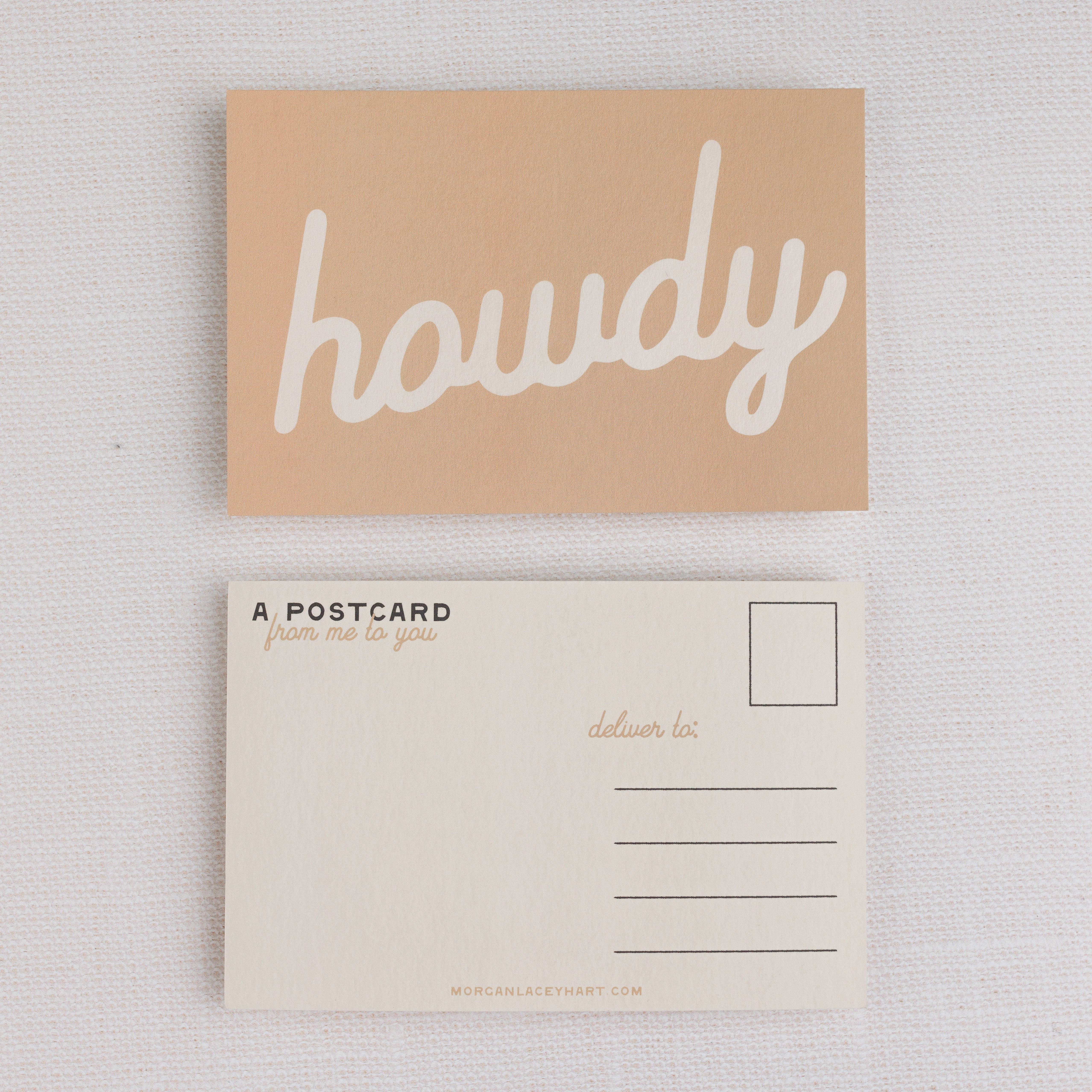 Morgan Lacey Hart - Wholesale Postcard - Howdy Postcards16
