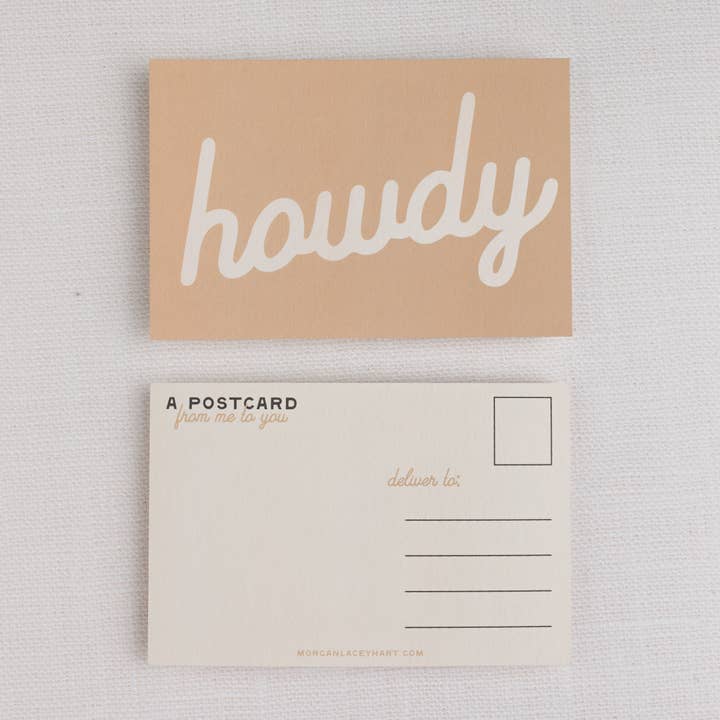 Morgan Lacey Hart - Vente Cartes postales - Cartes postales Howdy16