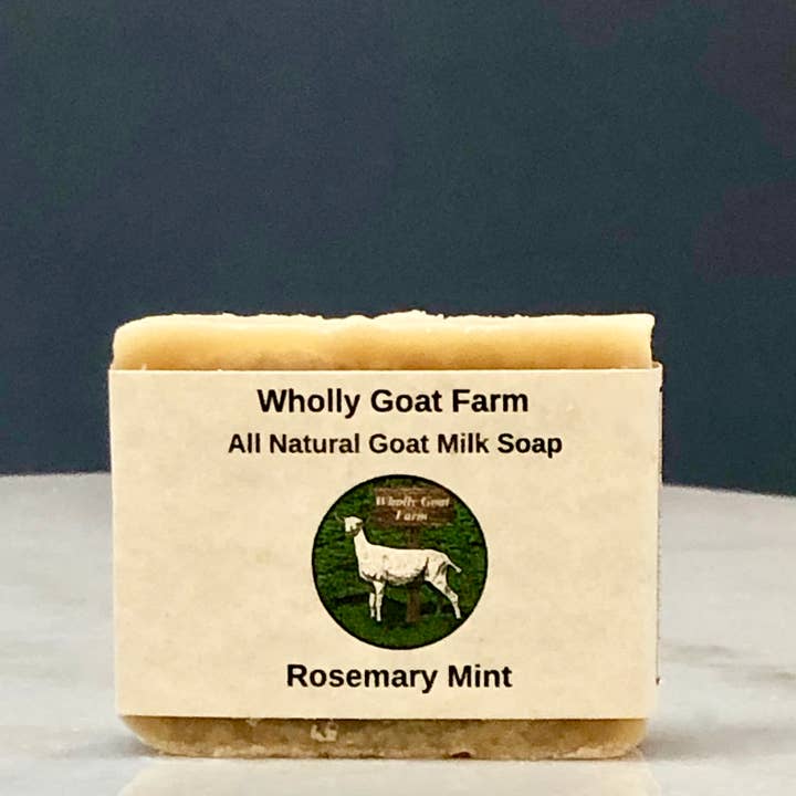 Goat Milk Soap - Rosemary Mint for wholesale by Wholly Goat Farm