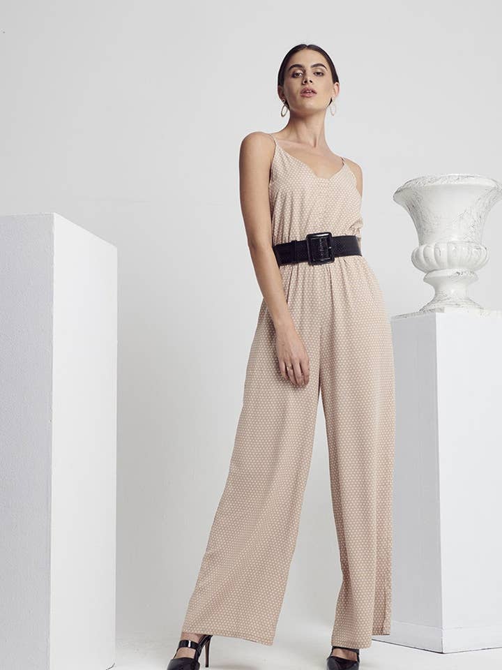 Class Polka Dot Jumpsuit for wholesale by SHILLATHELABEL