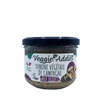 Vegan olive terrine for wholesale by Le bio de Manon