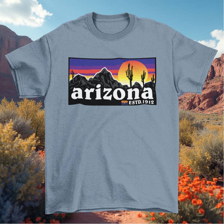 Eyeconic Prints - Wholesale Shirt - Unisex - Arizona Sonoran Sunset Dreams T-Shirt