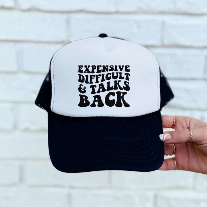 Western Wholesale - Wholesale Truckerpet - Dames - Duur, moeilijk en praat terug - Western Trucker Hat