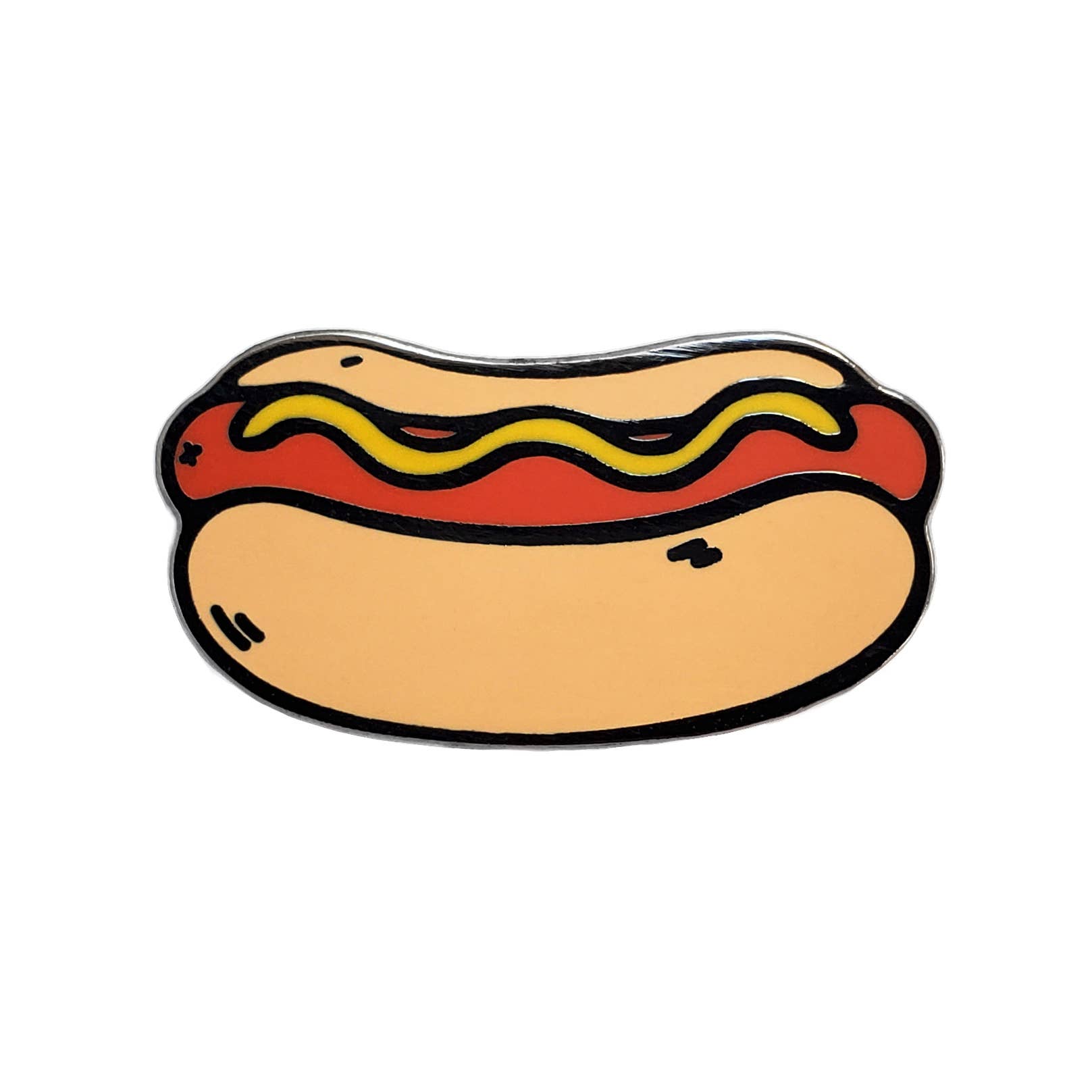 Kolorspun Pins - Wholesale Lapel Pin/Button - Hot Dog Food Enamel Pin