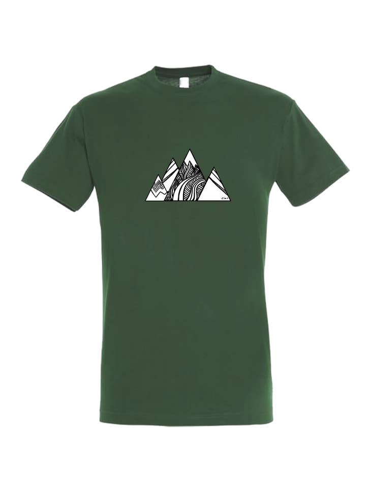 Hot Savoie 74 - Wholesale Screen Printed T-Shirt - Men's - Men's T-shirt - Mountains4