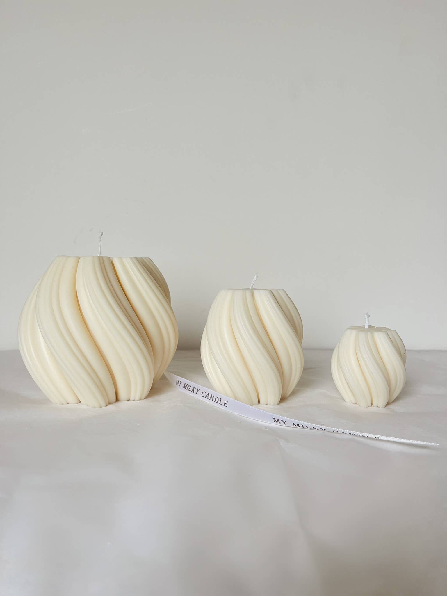 My Milky Candle – wholesale Novelty candle – Flamenco cream candle | decorative candle | original gift1