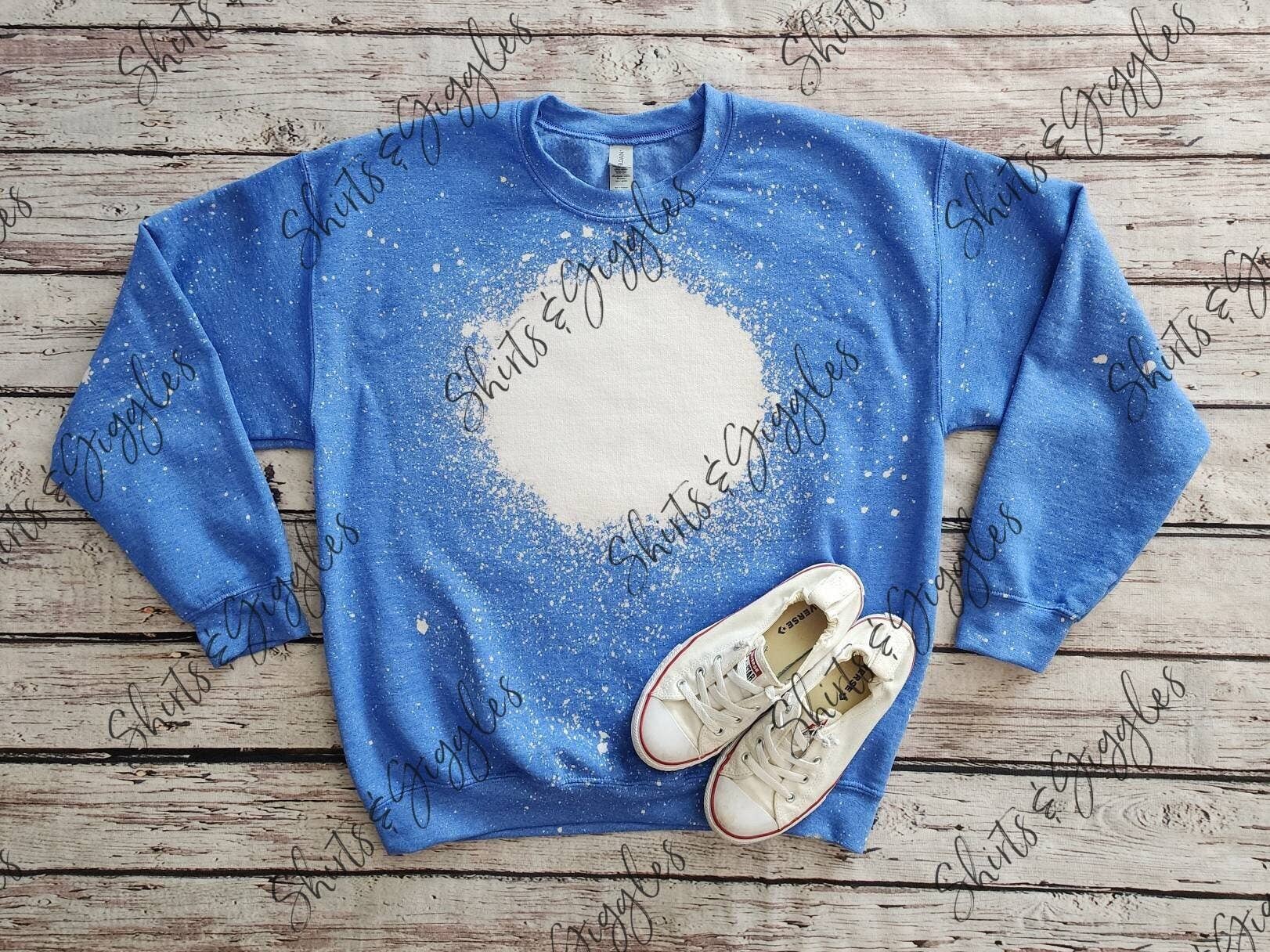 Shirts & Giggles - Vendita all'ingrosso Felpa stampata - Donna - Felpe girocollo sbiancate Gildan® senza stampa5