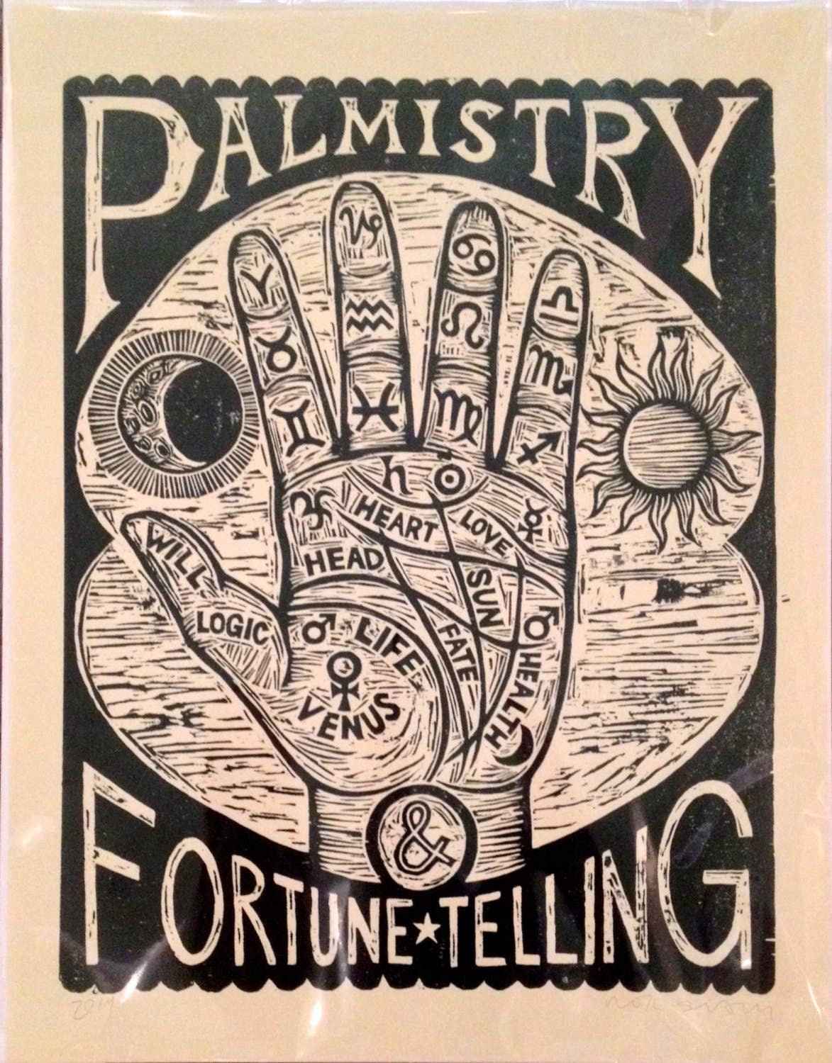 Horse & Hare – wholesale Art print – Palmistry Art Print3
