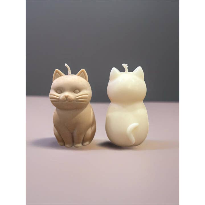 Karly’s Candles - Wholesale Craft supplies - Cat Silicone Mold for Candle, Soap, Resin, Chocolate6