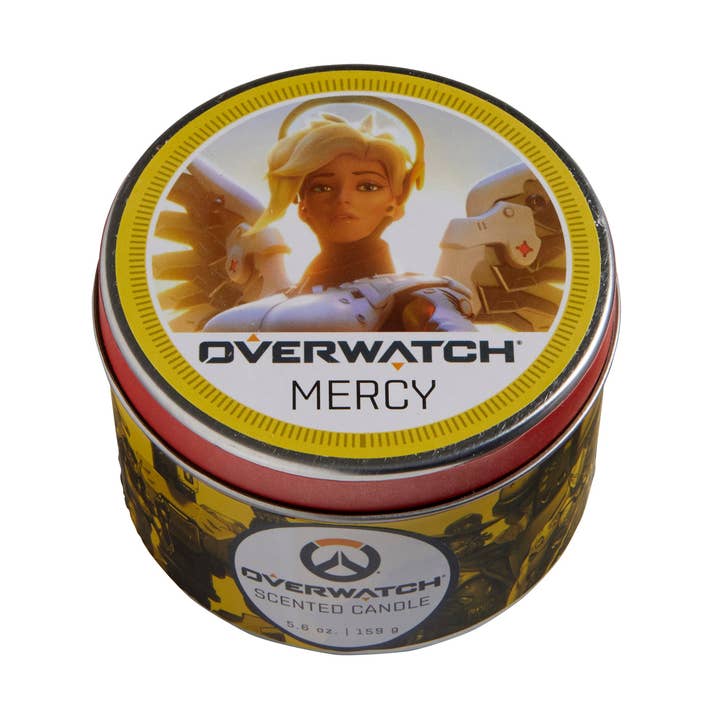 Overwatch: Mercy Scented Candle (5.6 oz.) for wholesale by Insight Editions - #1 Pop Culture Publisher