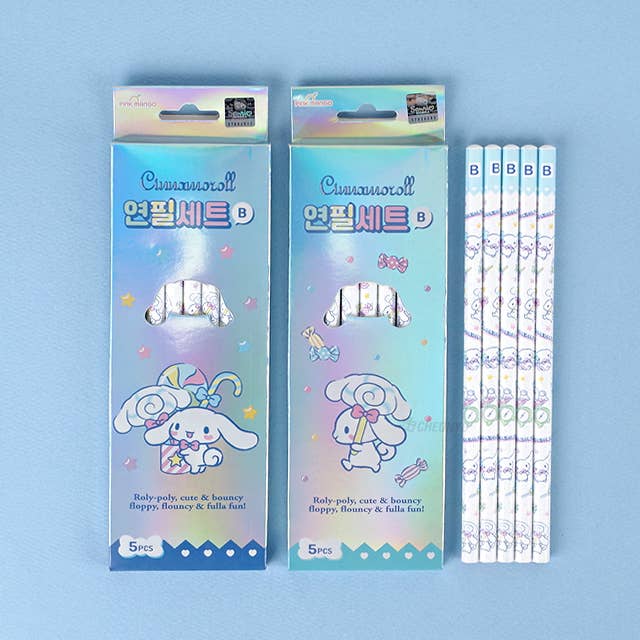 K-Wonderland - Wholesale Pencil - Sanrio School/ Office Pencil 5PCS Set 6