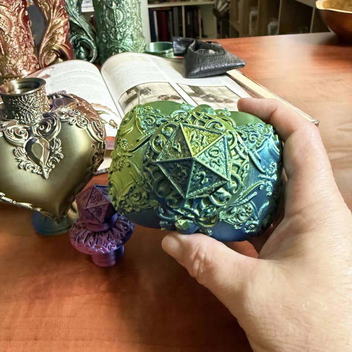 American Carver LLC - Wholesale Dice - Potion Bottle Dice Keeper | RPG, D&D, Daggerheart | Cosplay6